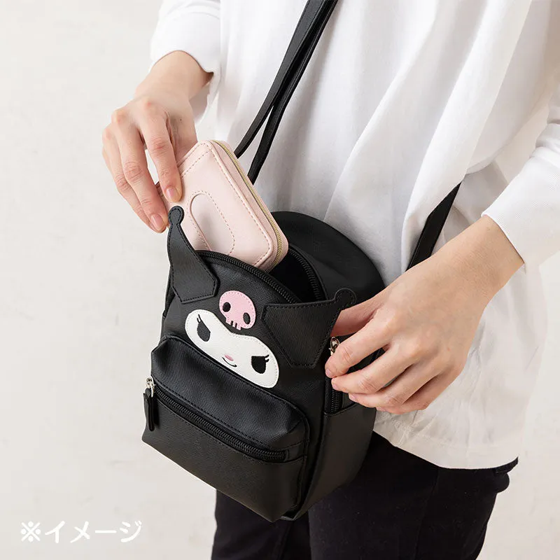 Hello Kitty Kuromi Structured Mini Crossbody Bag justerbar skulderrem