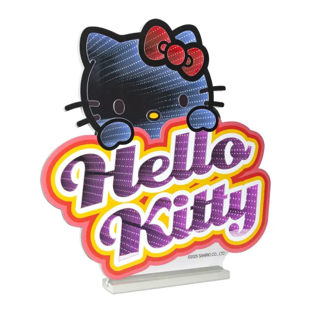 Hello Kitty 24" Logo Decorative Ekkolight Infinity Light LED-lampe
