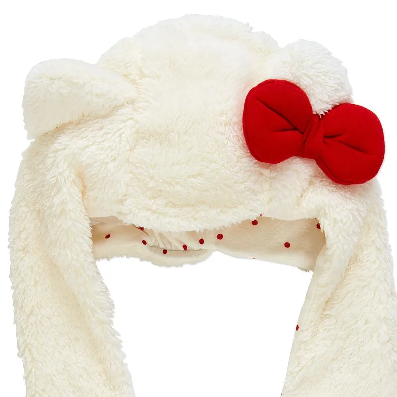 Hello Kitty hette- og skjerf til barn med mykt fôr
