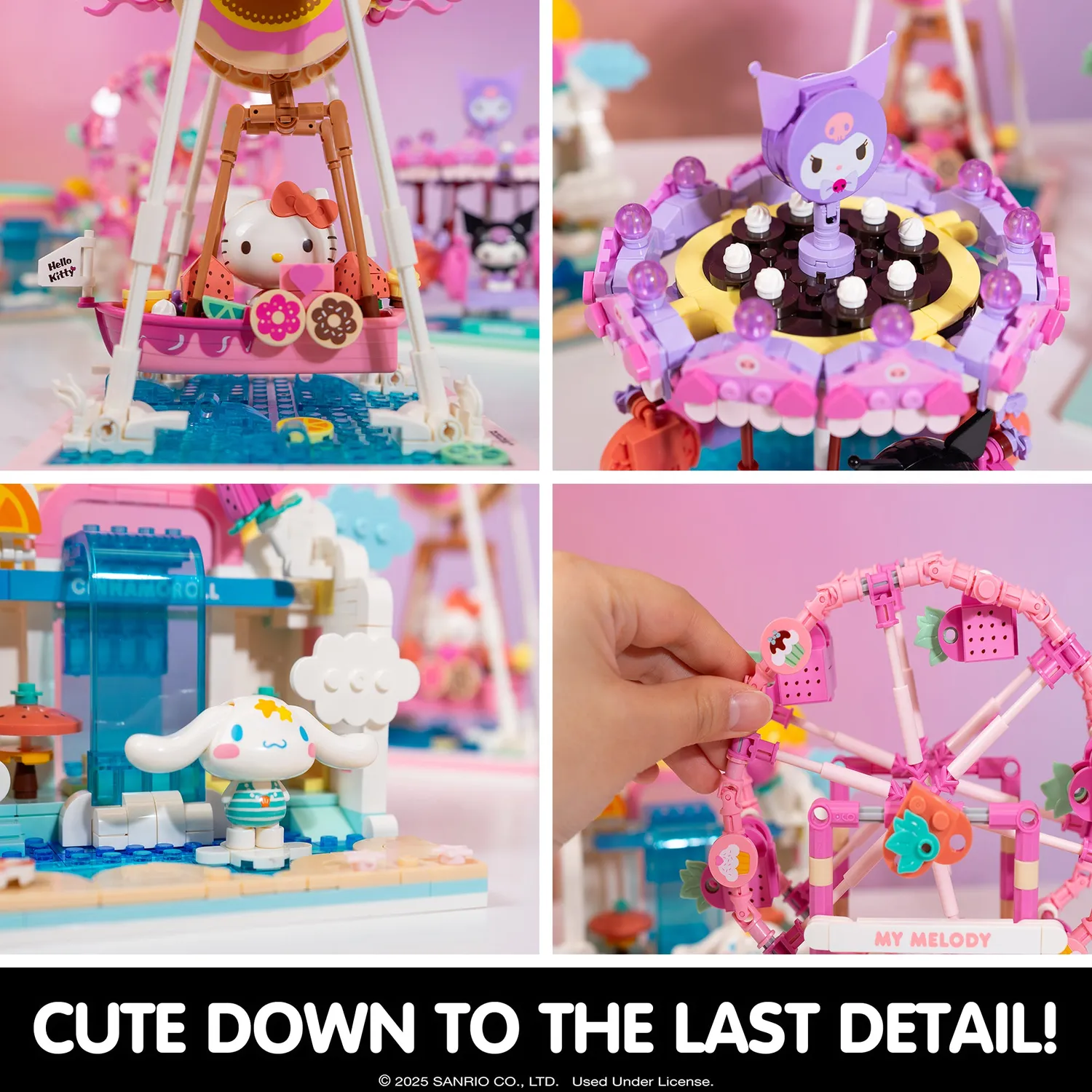 Hello Kitty Summer Wunderland Donut Ship byggesett byggeklosser