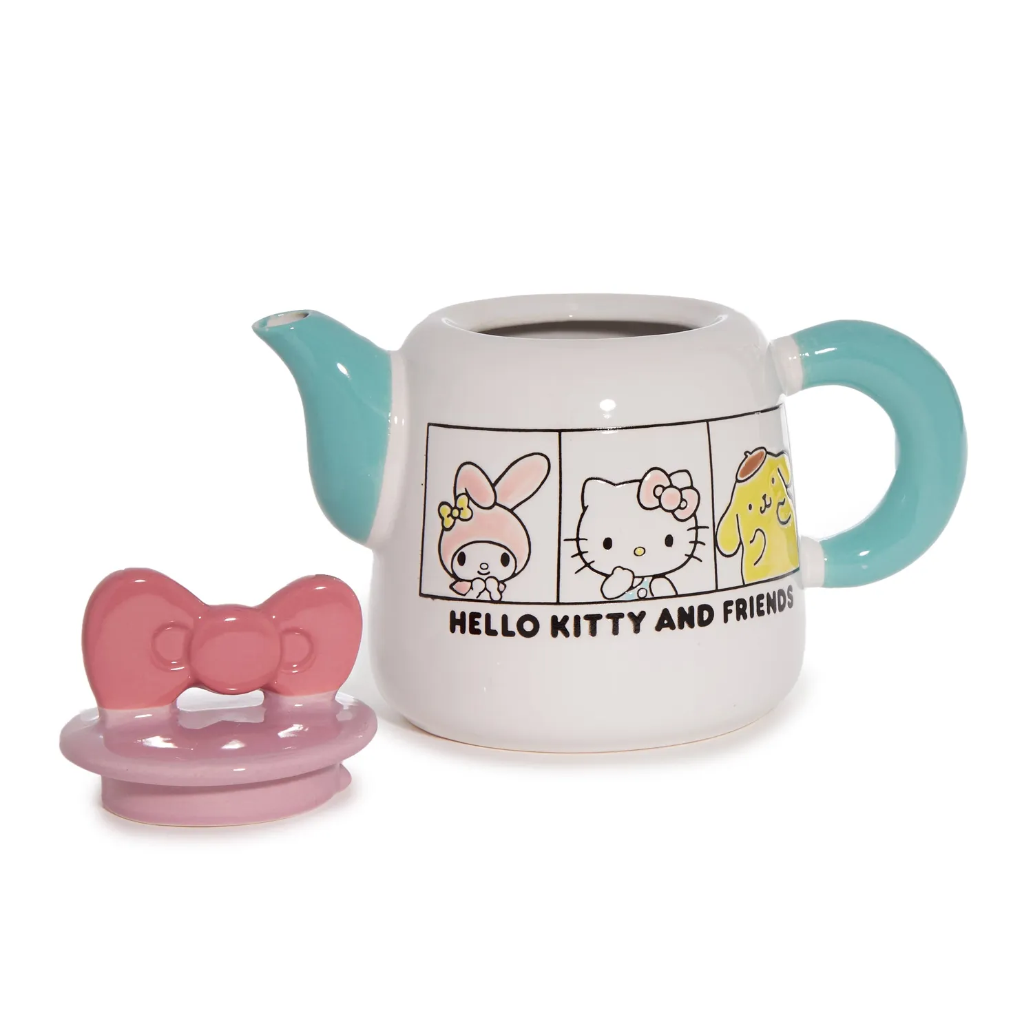 Hello Kitty and Friends keramisk tekanne 1,1 l håndmalt