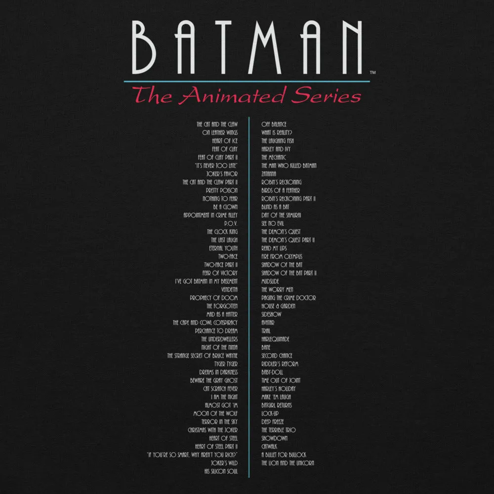 Batman: The Animated Series Episodes Hettegenser svart