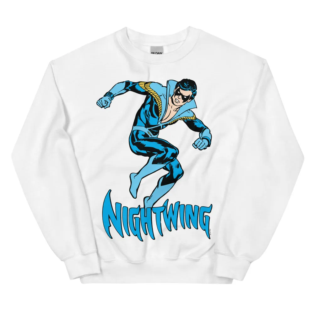 Batman NIGHTWING Discowing collegegenser svart