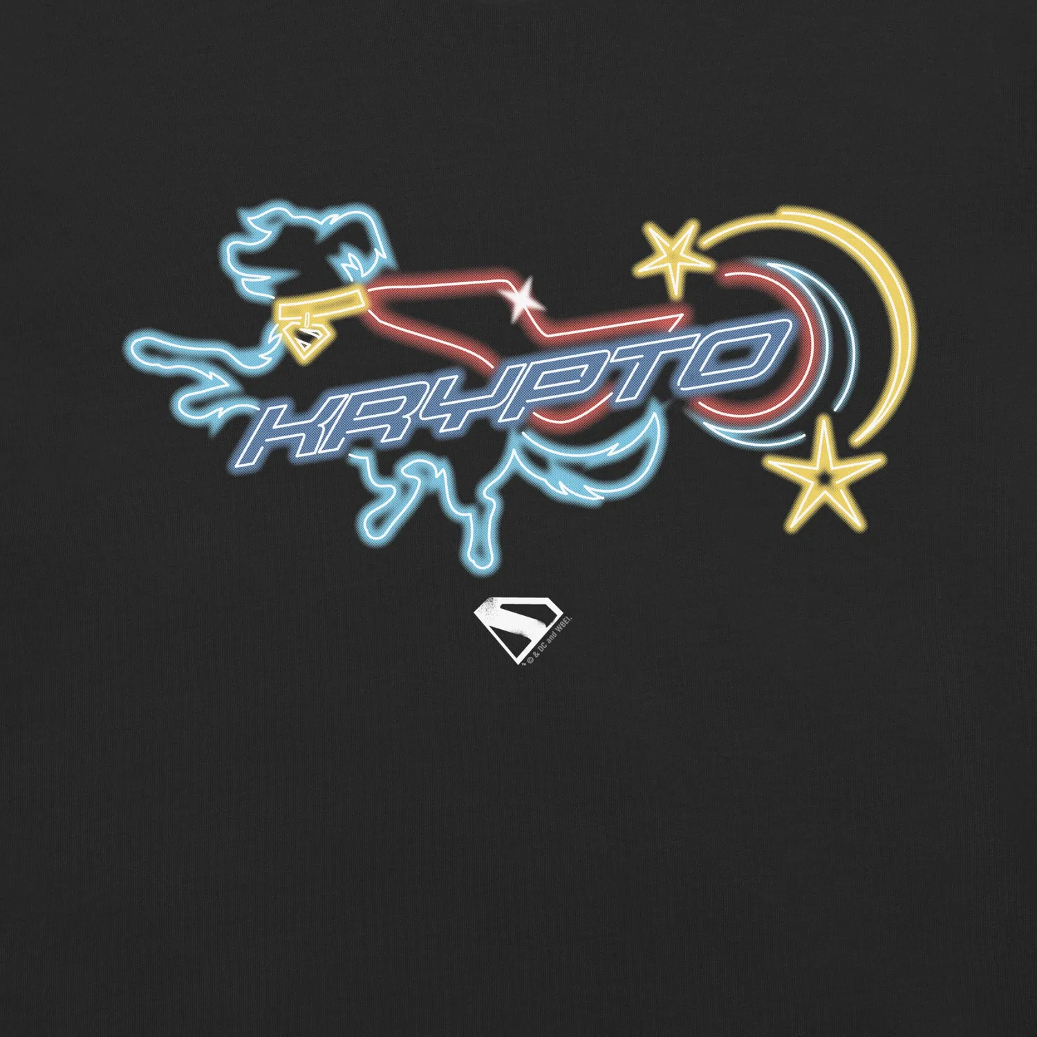 Supergirl (2026 Movie) Neon Krypto Comfort Colors t-skjorte