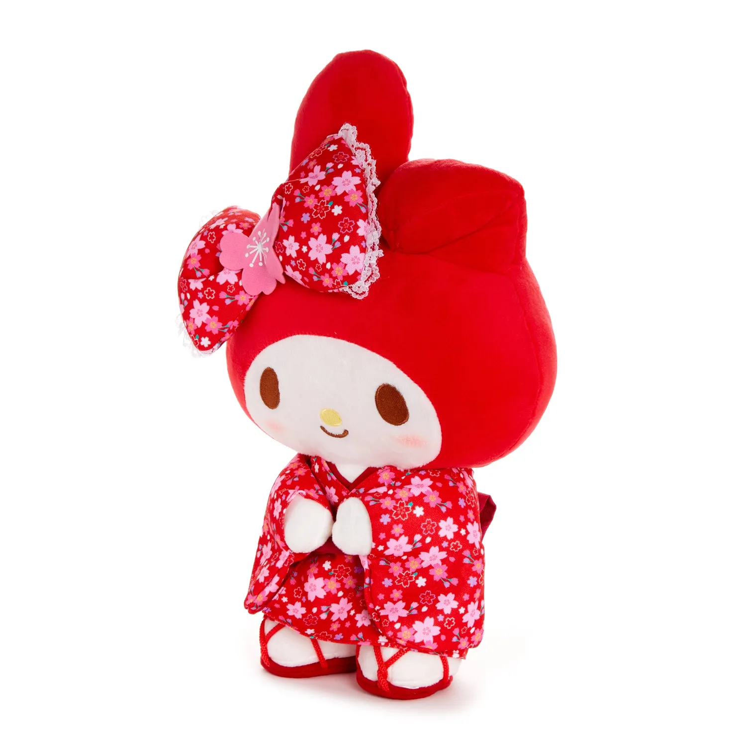 Hello Kitty My Melody 14" stående plysjbamse Spring Kimono