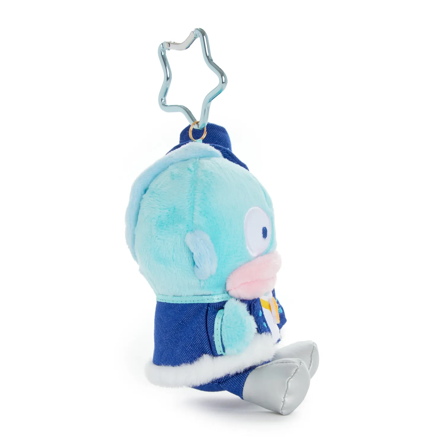 Hello Kitty Hapidanbui Boy Band Hangyodon plush nøkkelring 4"