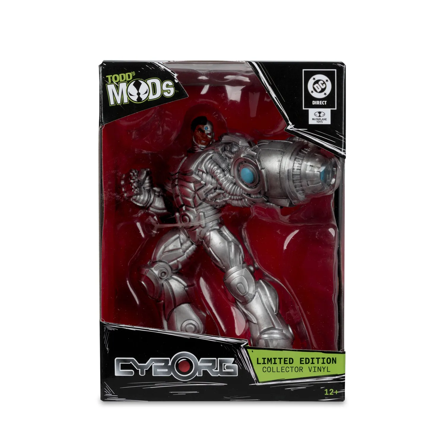 McFarlane Toys DC Direct Todd’s Mods Cyborg vinylfigur 4,5 tommer