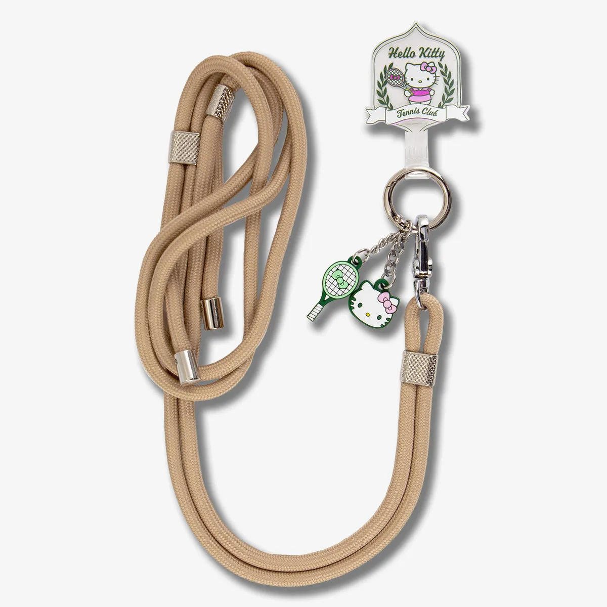 Hello Kitty x Sonix Tennis Club crossbody-telefonrem med charms