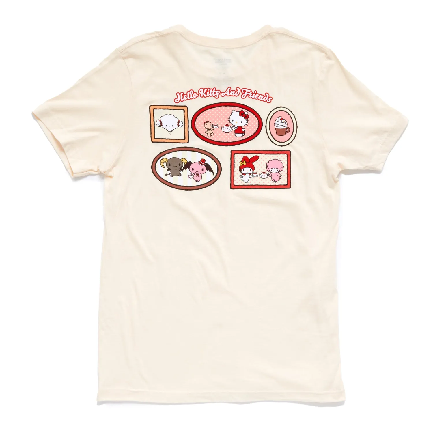 Hello Kitty Cogimyun Adult Sharing Tee T-skjorte ivory voksen
