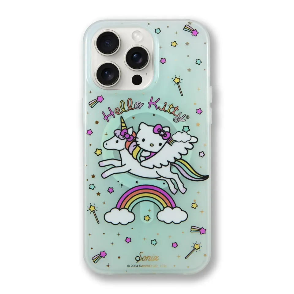 Hello Kitty x Sonix Unicorn iPhone-deksel iPhone 15, MagSafe