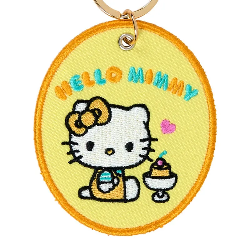 Hello Kitty Sanrio Character Ranking Mimmy nøkkelring brodert