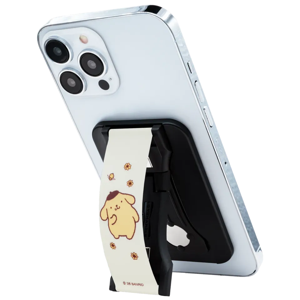 Hello Kitty Pompompurin x LoveHandle PRO for MagSafe mobilgrep med stativ