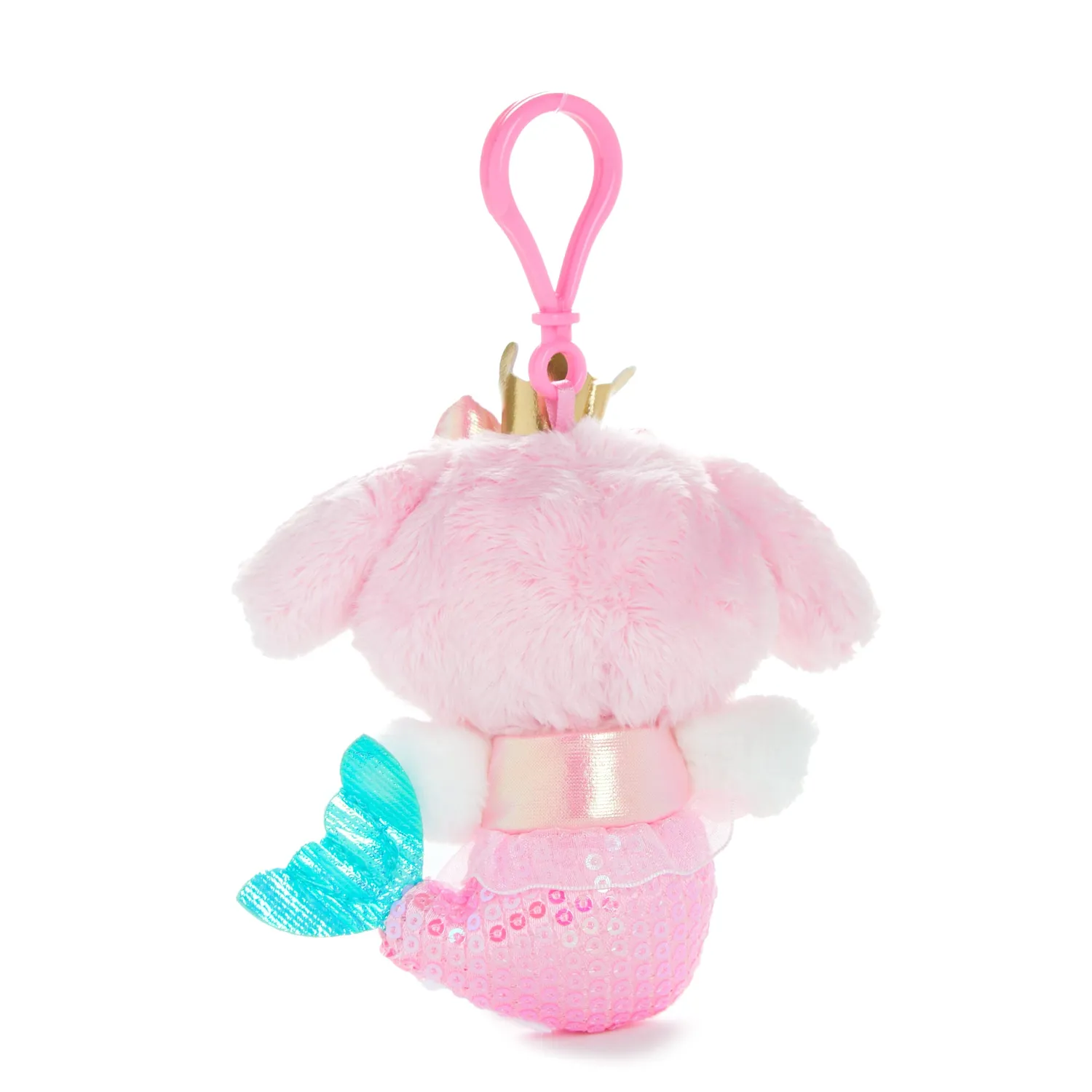Hello Kitty Mermaid Shimmer My Melody Plush Mascot Clip kosedyrklips