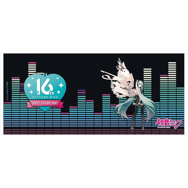 Neo Tokyo Vocaloid Hatsune Miku 16th Anniversary kopp 320 ml