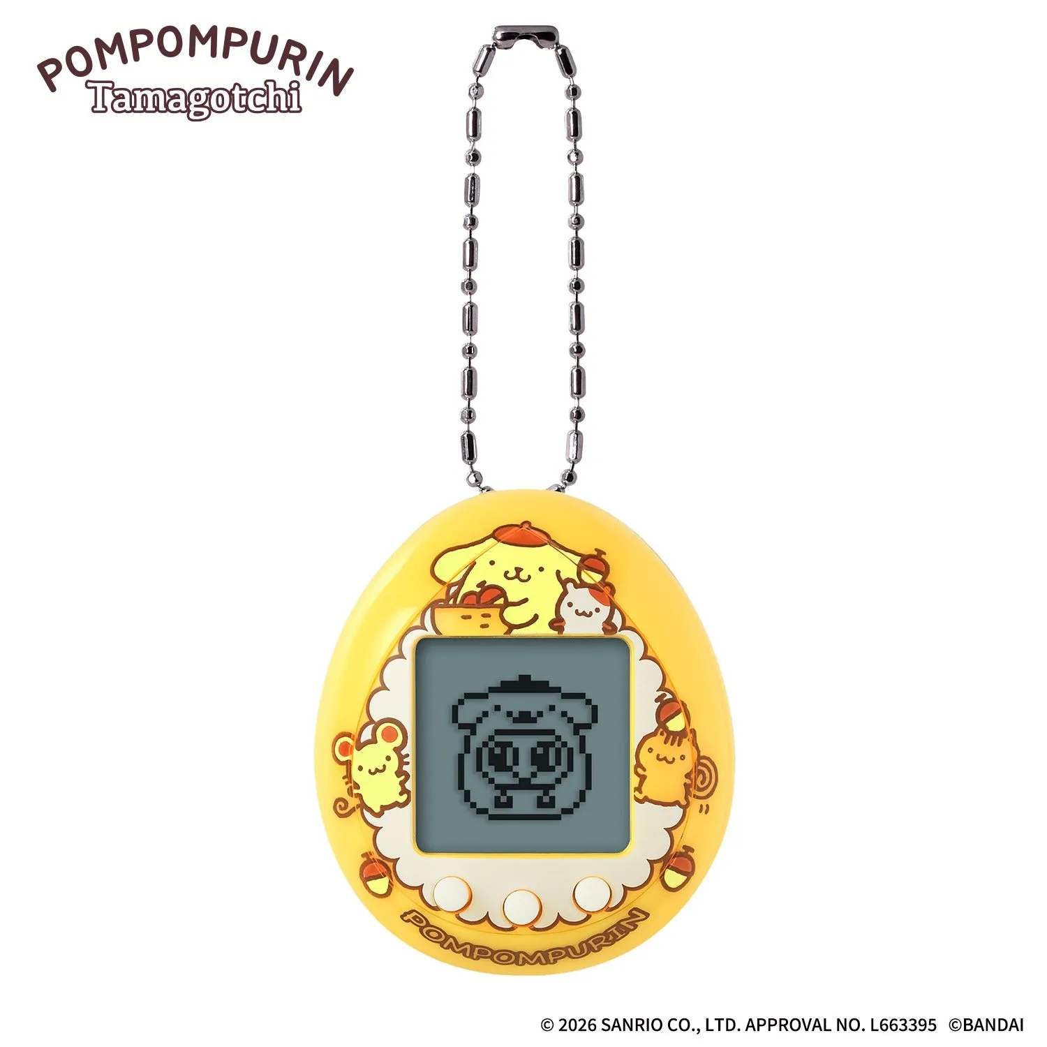 Hello Kitty Pompompurin x Tamagotchi Nano karamellpudding