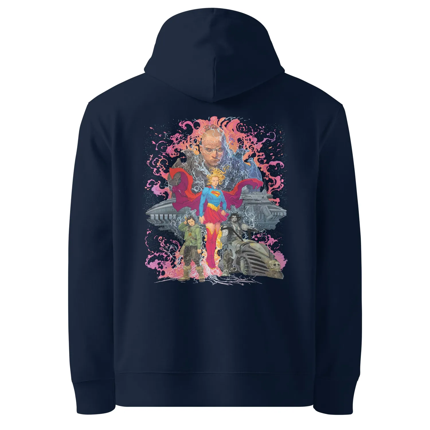 Batman SUPERGIRL (2026 Movie) Interstellar hettegenser S–5XL økologisk bomull