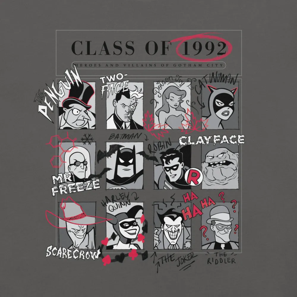 Batman: The Animated Series Class of 1992 T-skjorte Army, Asphalt eller Cardinal