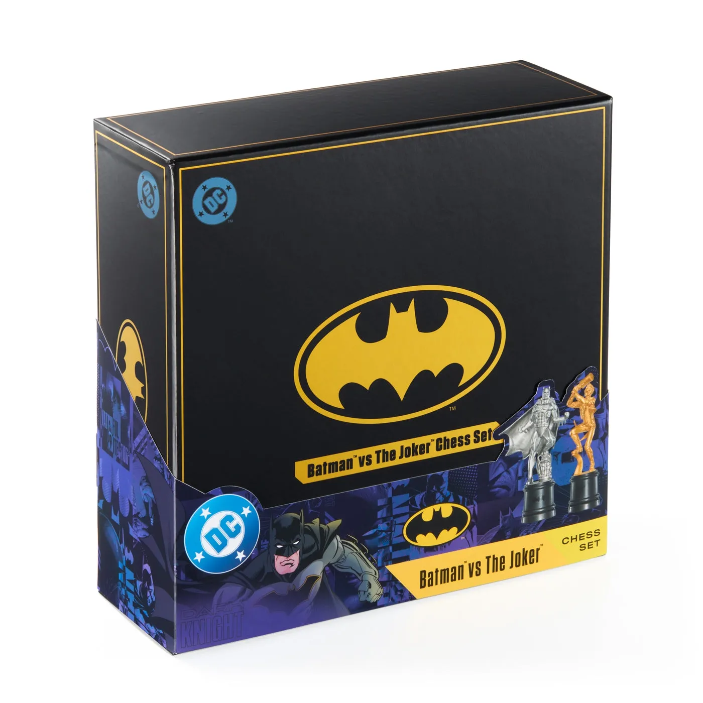 Batman vs The Joker sjakksett – 32 figurer, sammenleggbart brett