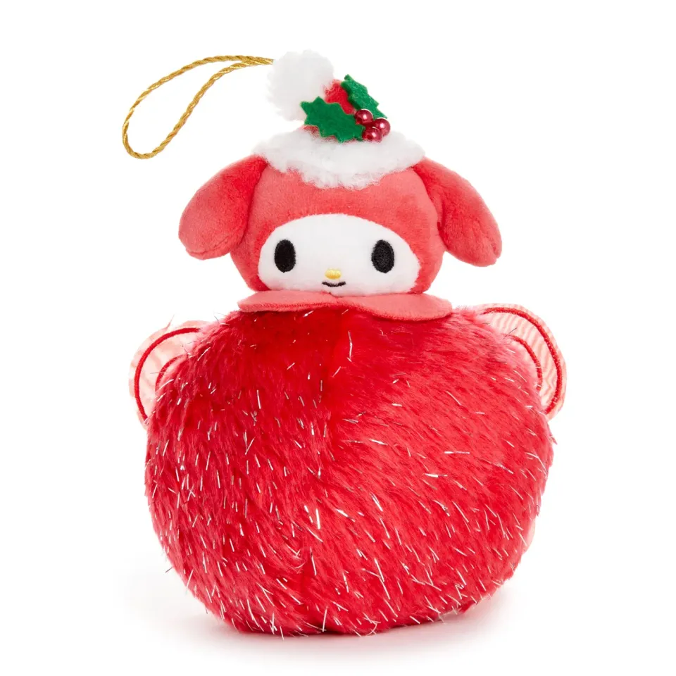 Hello Kitty My Melody Boa Ball Ornament julepynt 7 tommer
