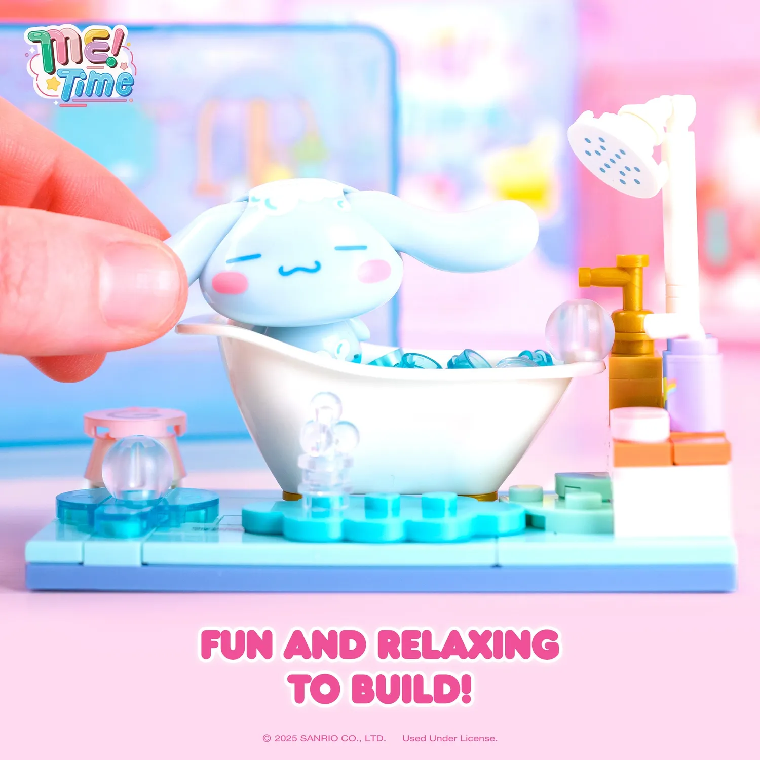 Hello Kitty and Friends Building Blocks Blind Box (Me Time) byggeklosser blindboks