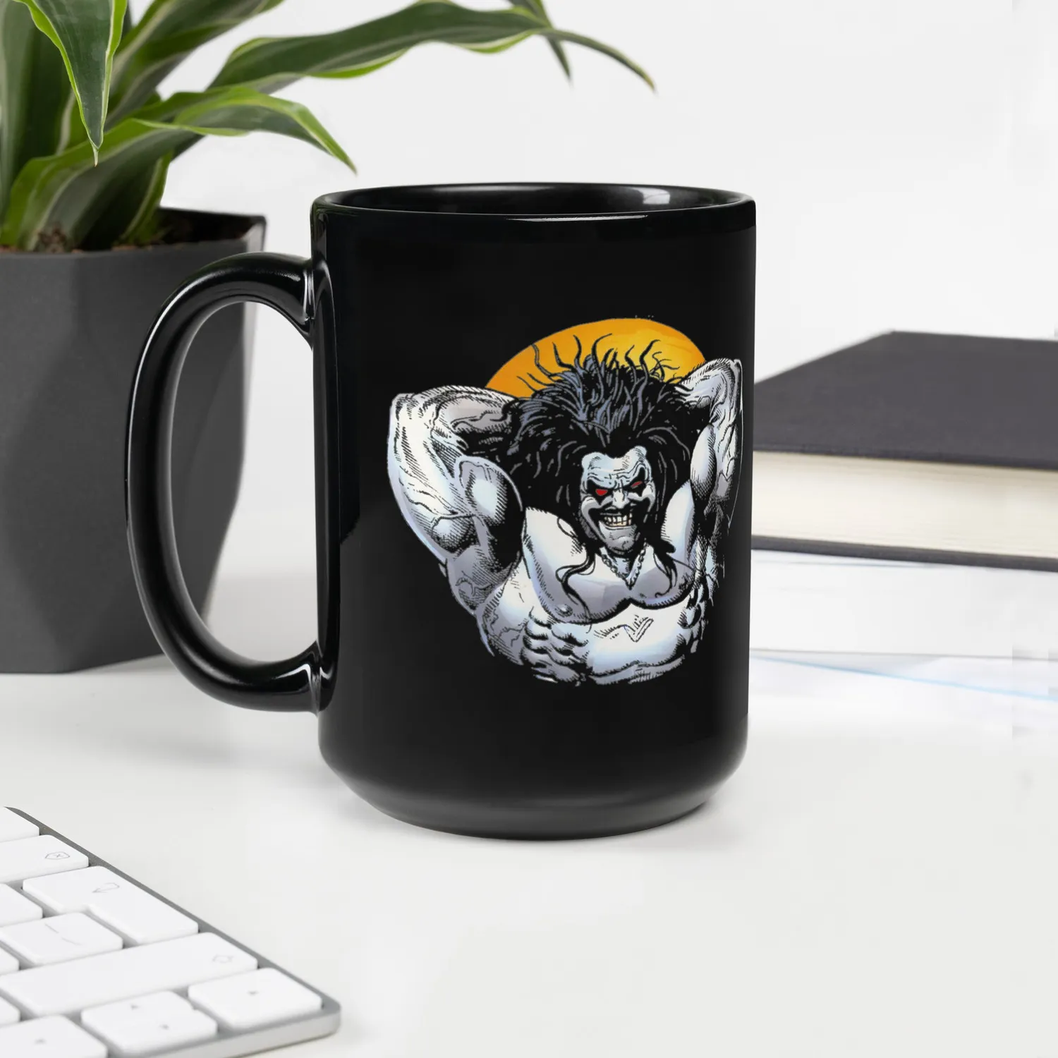 Batman LOBO The Main Man Classic '90s krus 11 oz