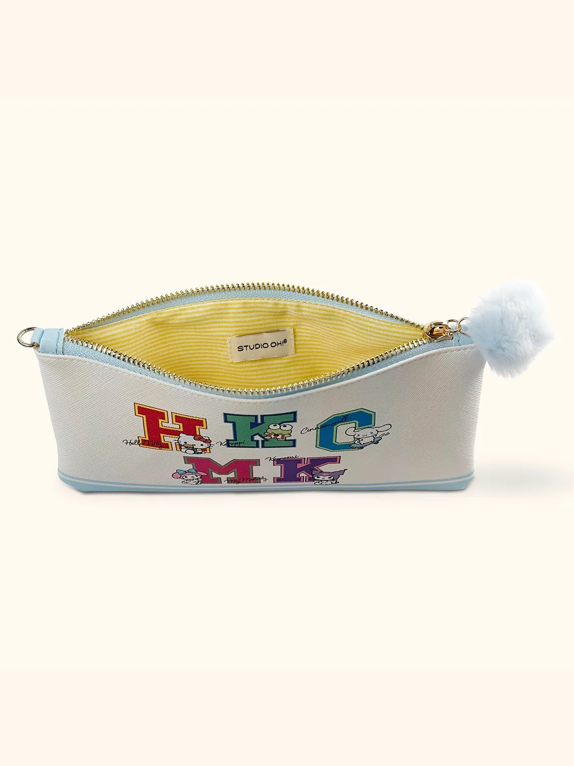 Hello Kitty and Friends College Letters pennal blått
