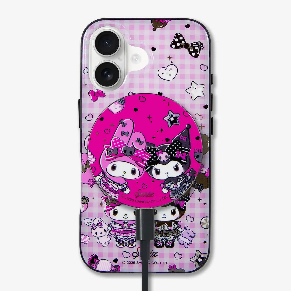 Hello Kitty My Melody 20th & Kuromi 50th Anniversary x Sonix MagLink™ Charger trådløs lader