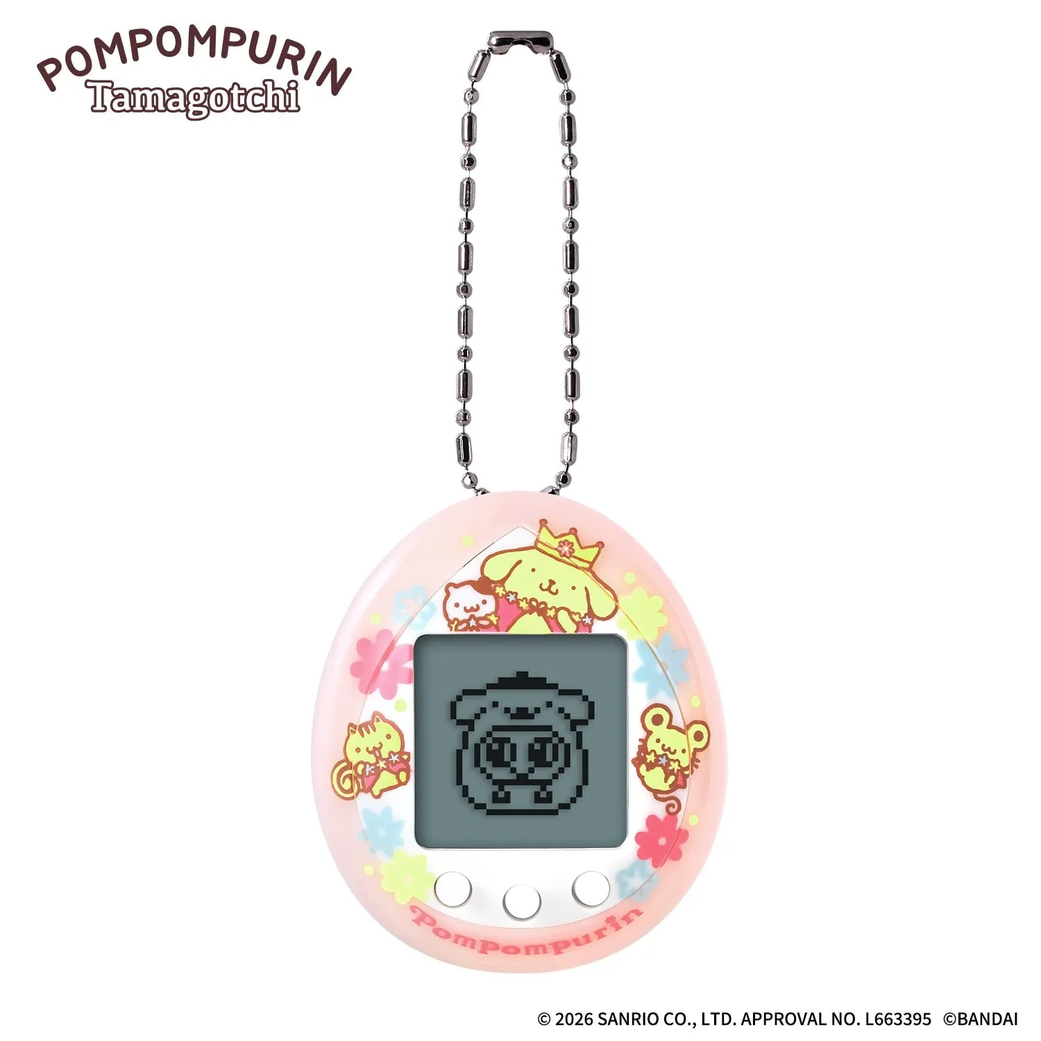 Hello Kitty Pompompurin x Tamagotchi Nano elektronisk spill – Magical Pink