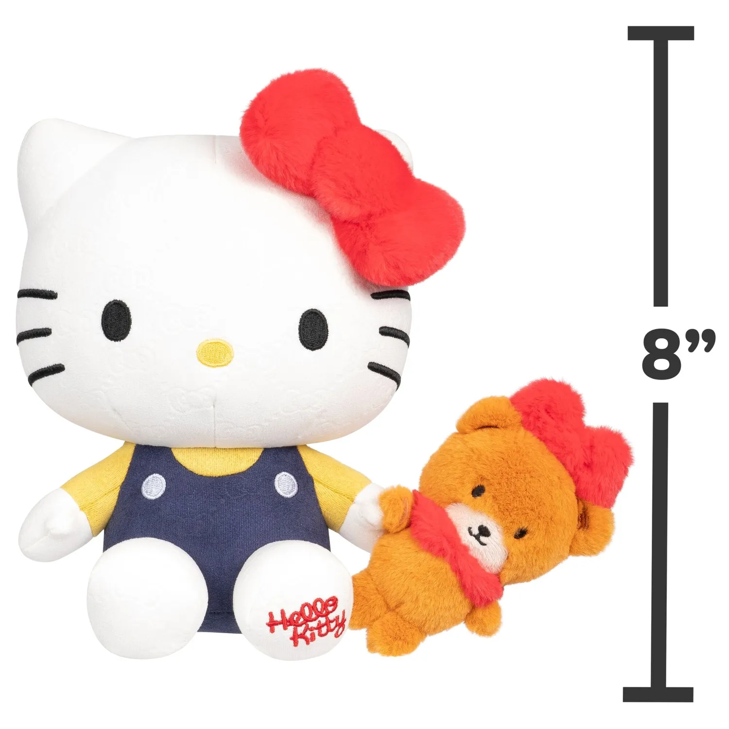 Hello Kitty & Tiny Chum Plush Besties 3D Display Frame plysjramme
