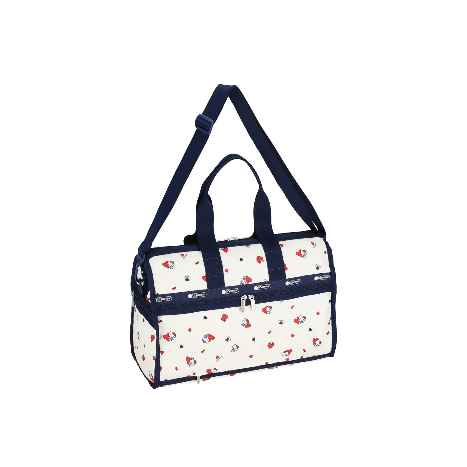 Hello Kitty x LeSportsac Deluxe Medium Weekender Lots of Love weekendbag