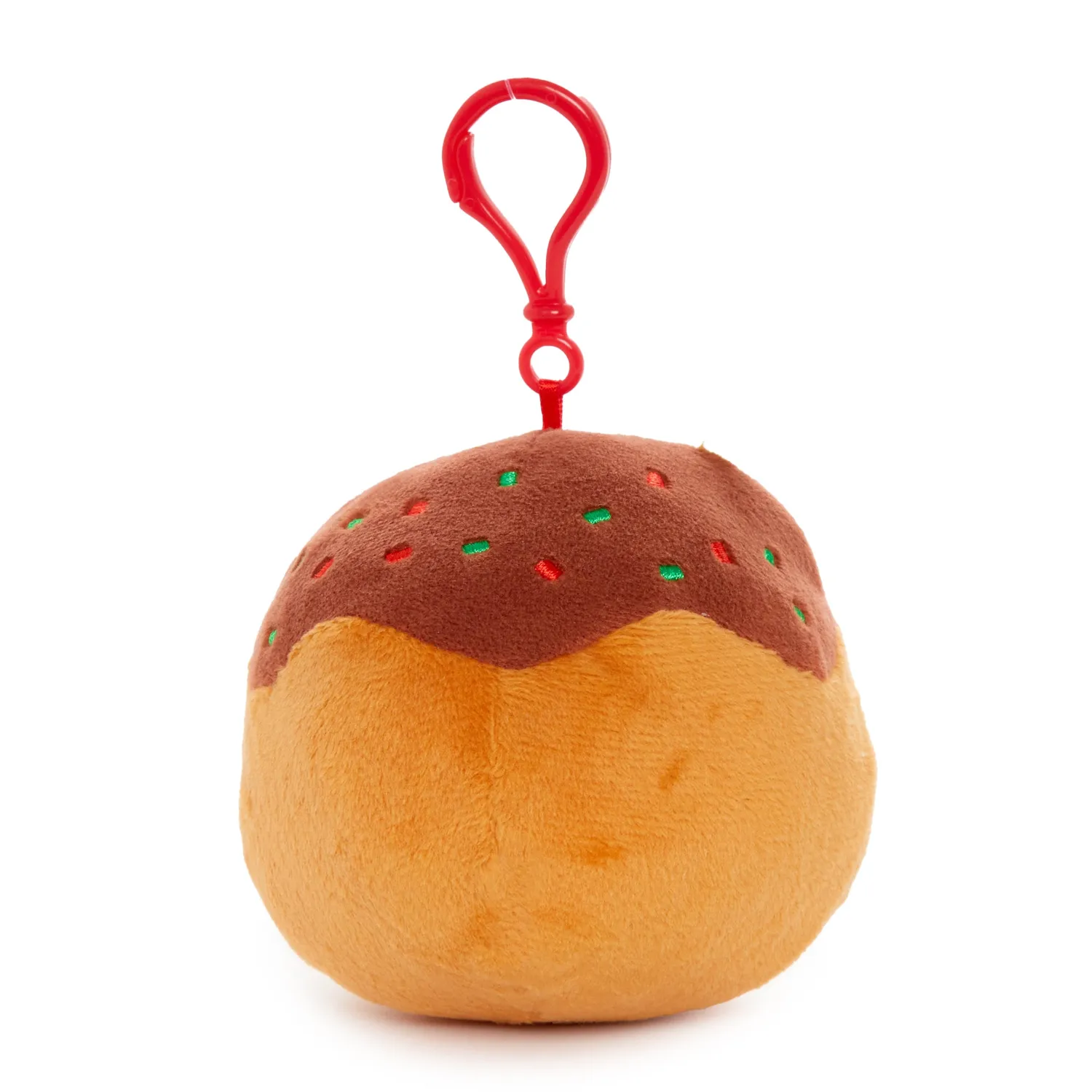 Hello Kitty Takoyaki plysjmaskot med klips 10 cm