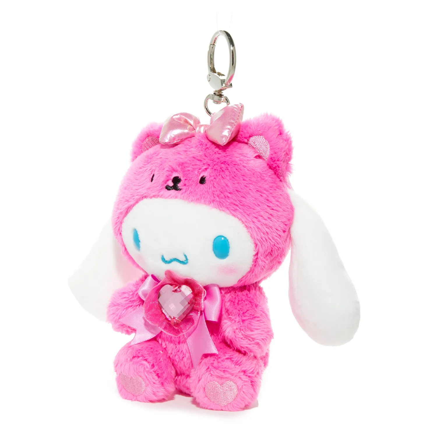 Hello Kitty Cinnamoroll Birthstone Mascot nøkkelring juli rubin