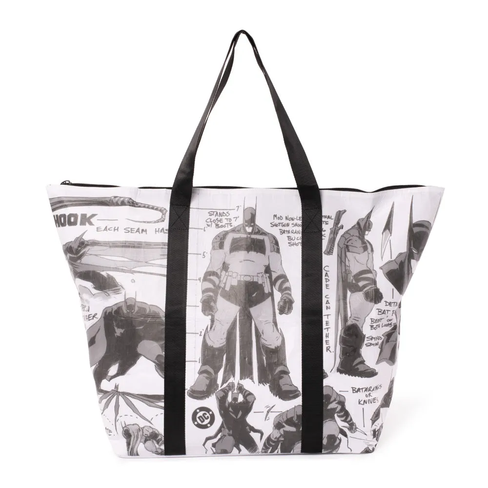 Batman Absolute Batman Oversized Zip Tote Bag handlenett