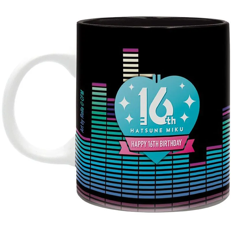 Neo Tokyo Vocaloid Hatsune Miku 16th Anniversary kopp 320 ml