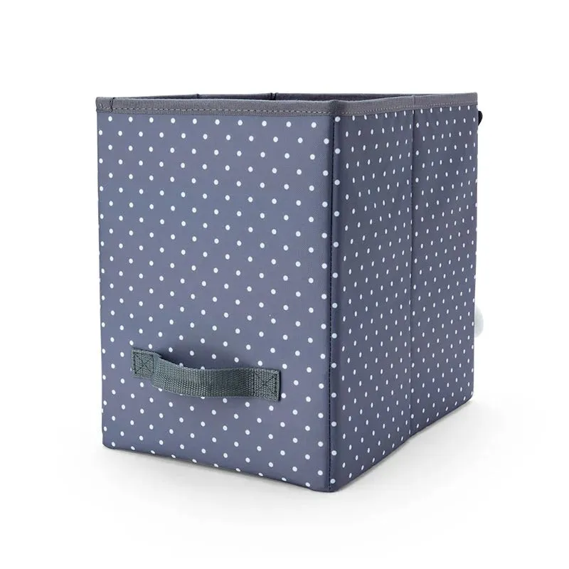 Hello Kitty Kuromi Foldable Storage Box liten oppbevaringsboks brodert