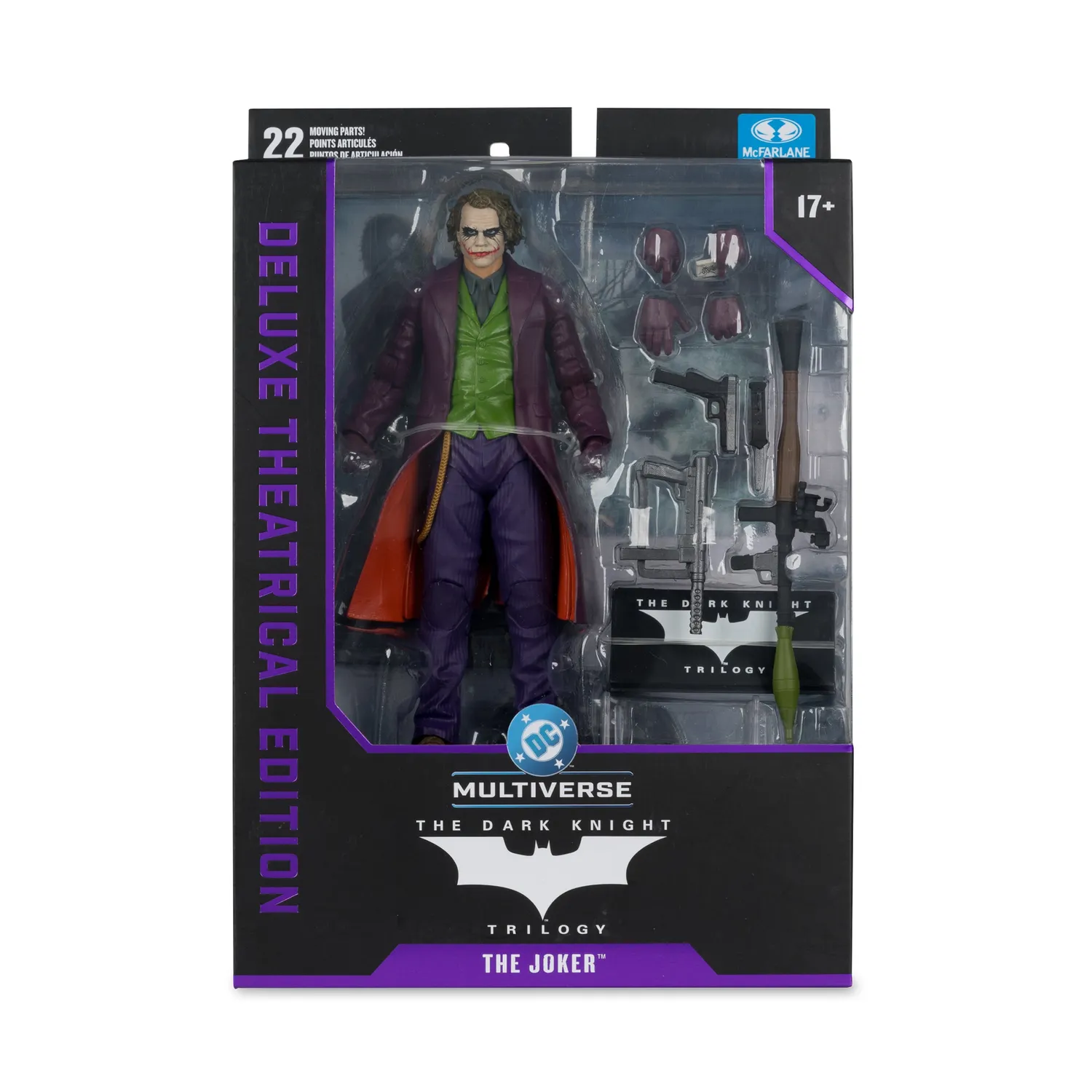 Batman The Dark Knight McFarlane Toys Deluxe Theatrical Edition The Joker actionfigur