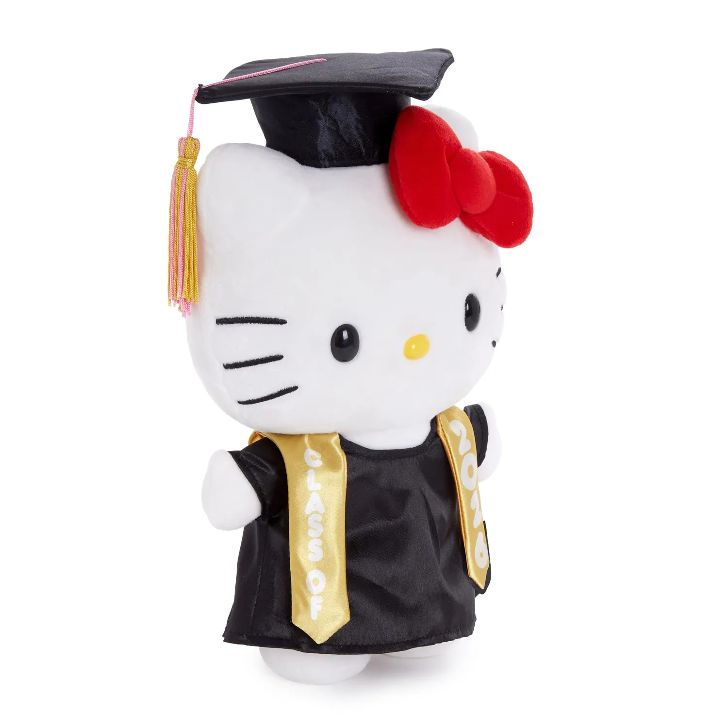 Hello Kitty 9" Cap and Gown Graduation Plush bamse gull