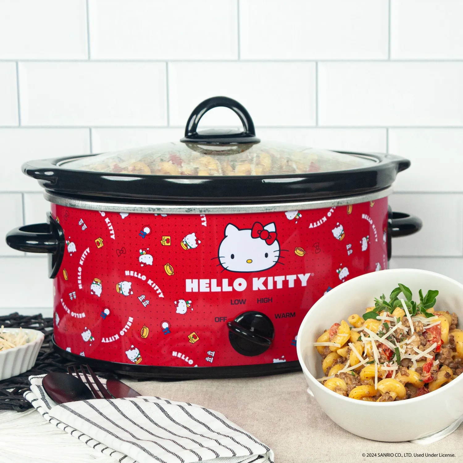 Hello Kitty 5-Quart Slow Cooker saktekoker 4,7 liter