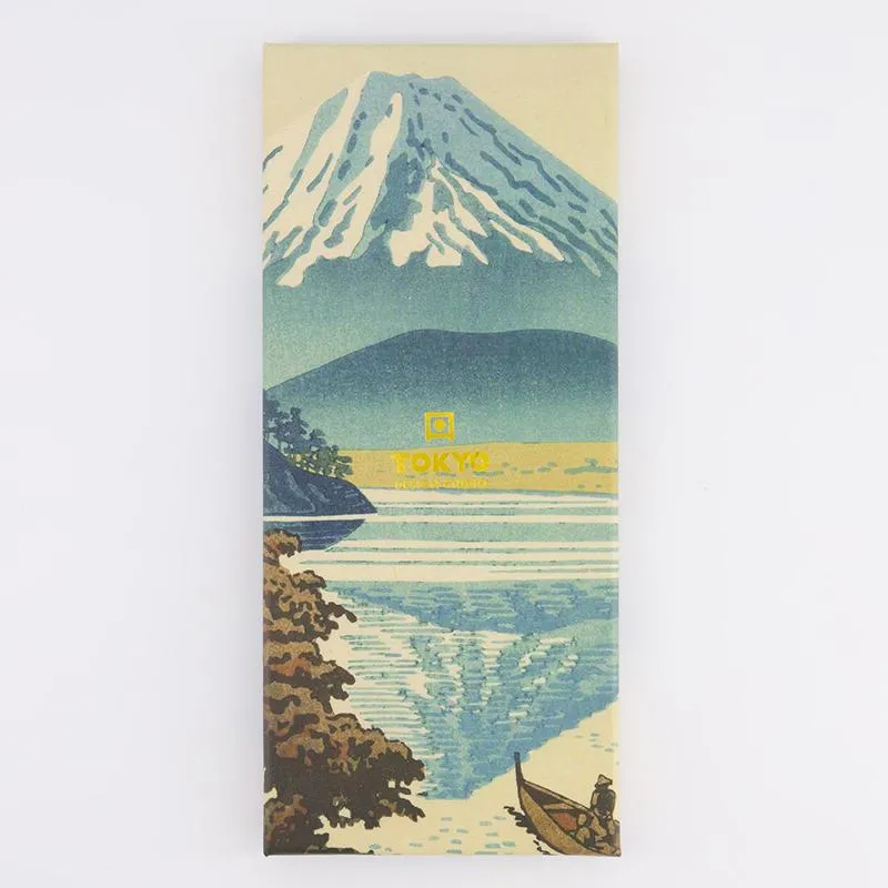Neo Tokyo Mt. Fuji Natural Chopsticks spisepinner 5-pakning bambus