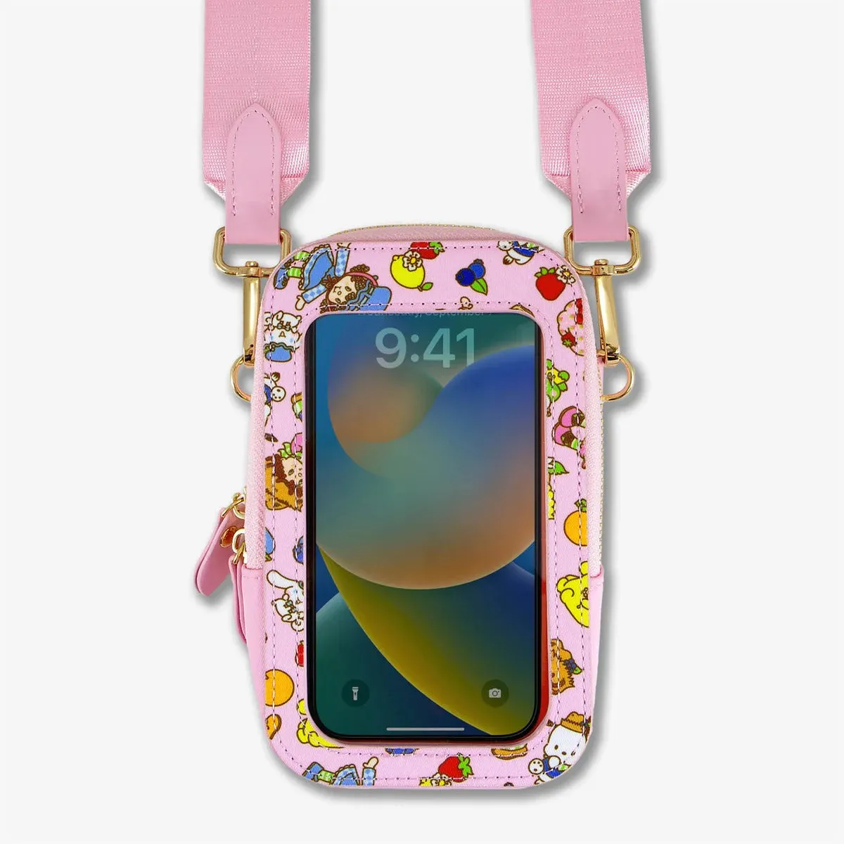 Hello Kitty x Sonix Strawberry Shortcake mobilveske – rosa, justerbar