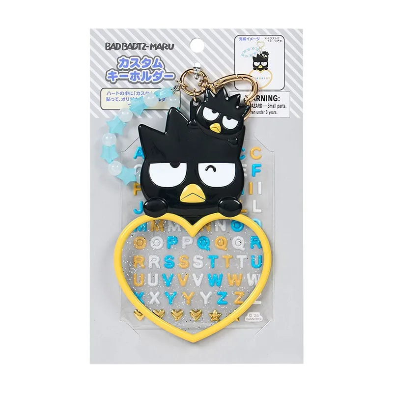 Hello Kitty Sanrio Character Award Series Badtz-maru Customizable Keychain nøkkelring
