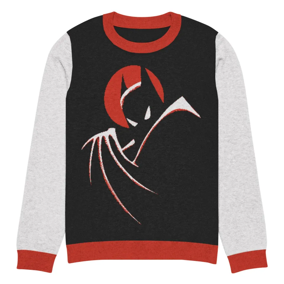 Batman: The Animated Series klassisk strikkegenser unisex