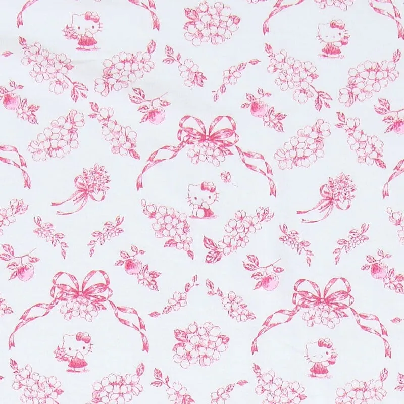 Hello Kitty Sanrio Baby svøpeteppe 35 x 35 tommer økologisk bomull