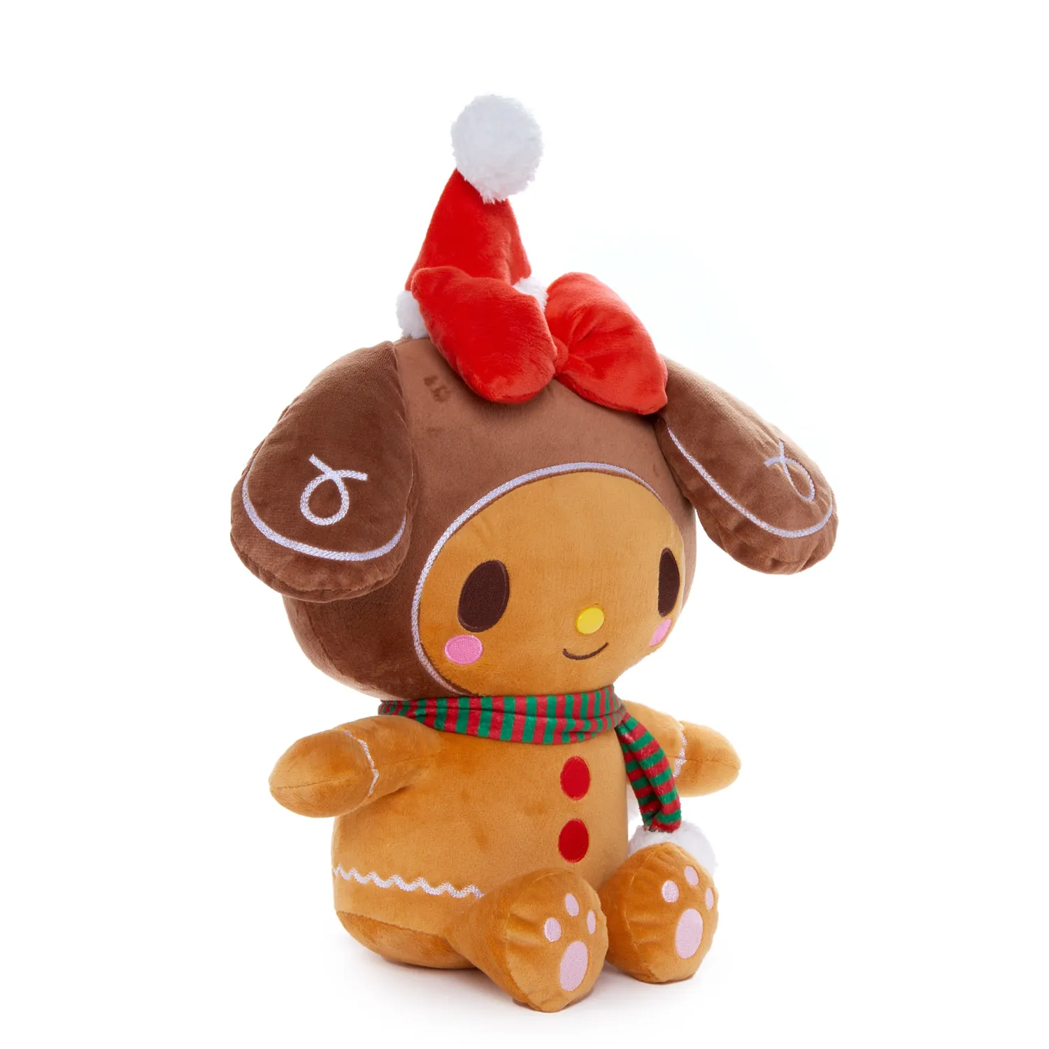 Hello Kitty My Melody Holiday Gingerbread Friends 12" plysjbamse