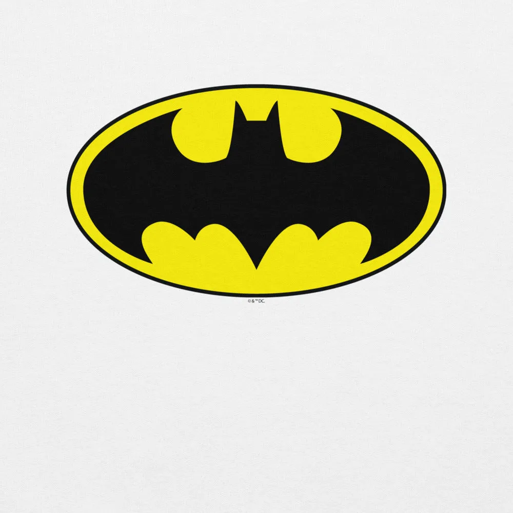Batman Batman Logo Hoodie hettegenser svart myk bomullsblanding