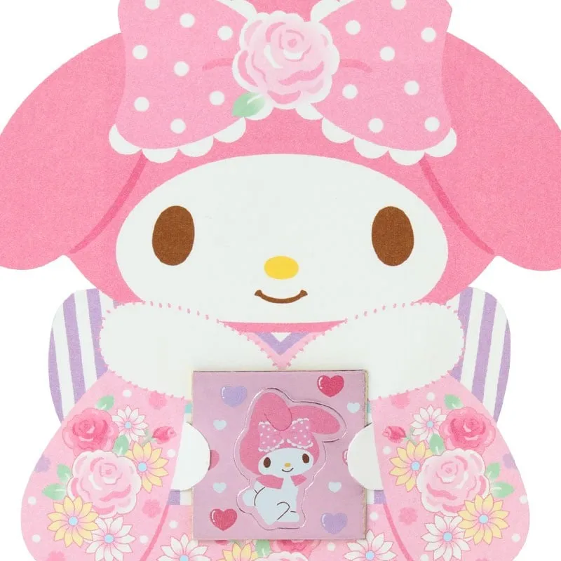 Hello Kitty My Melody Enclosure Envelope 6-pk rosa kimono