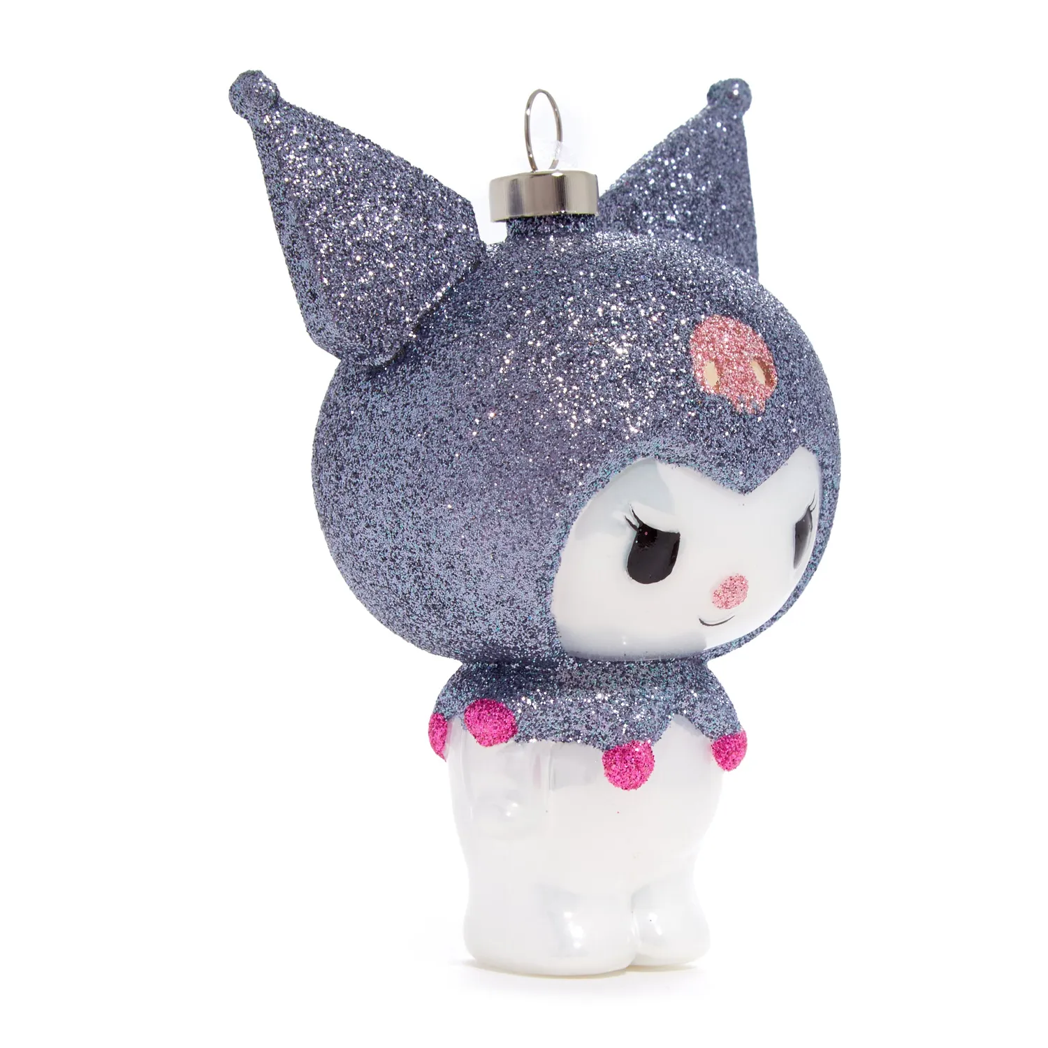Hello Kitty Kuromi x Kat + Annie Glass Ornament glasspynt ca. 5 tommer