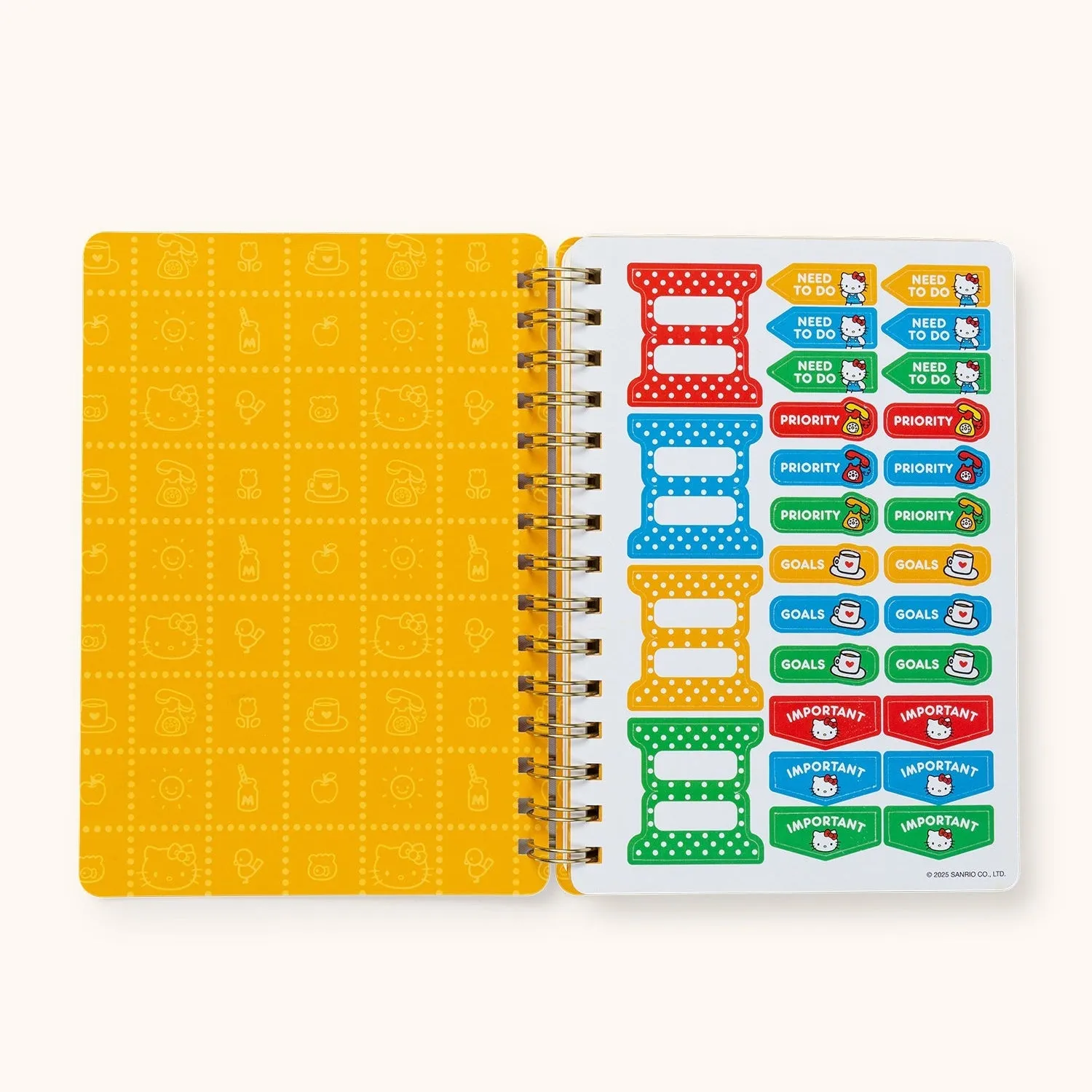 Hello Kitty x Studio Oh! Retro Red Agatha Notebook – notatbok