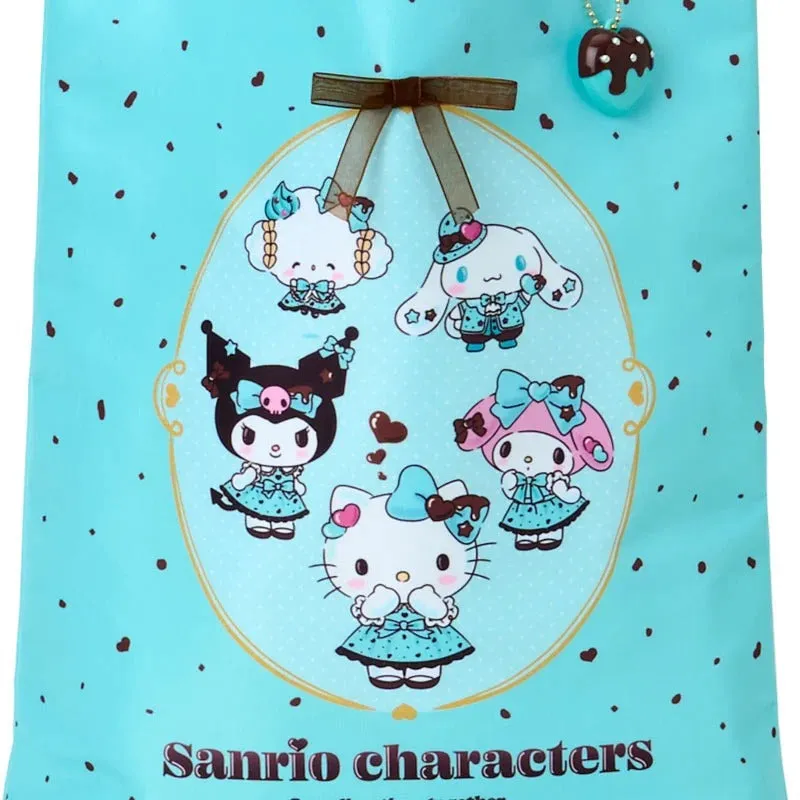 Hello Kitty Chocolate Mint Series Sanrio Characters handlenett med charm