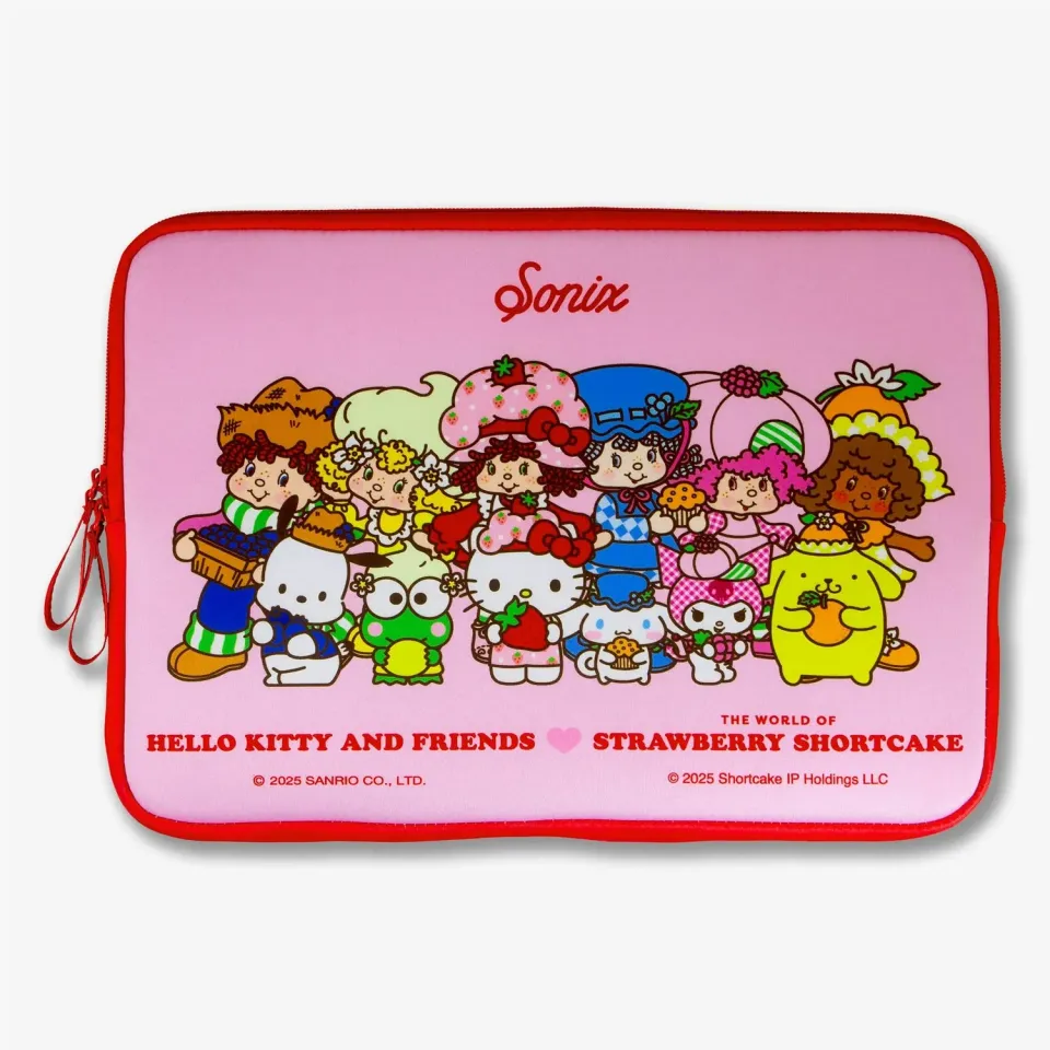 Hello Kitty and Friends x Sonix Strawberry Shortcake laptopetui 13–14 tommer